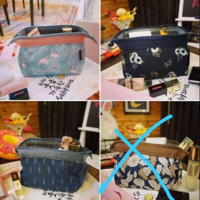 Dompet kosmetik korea