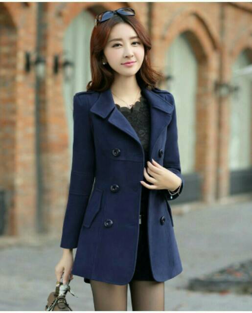 Navycoat mantel winter