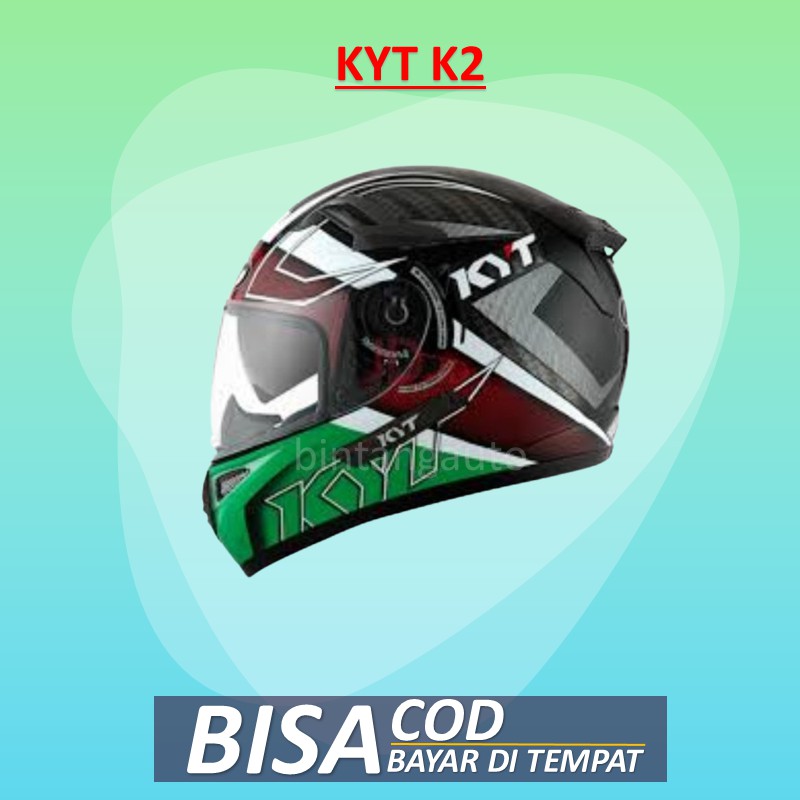 Helm Full Face KYT K2 rider Helem KYT Fullface