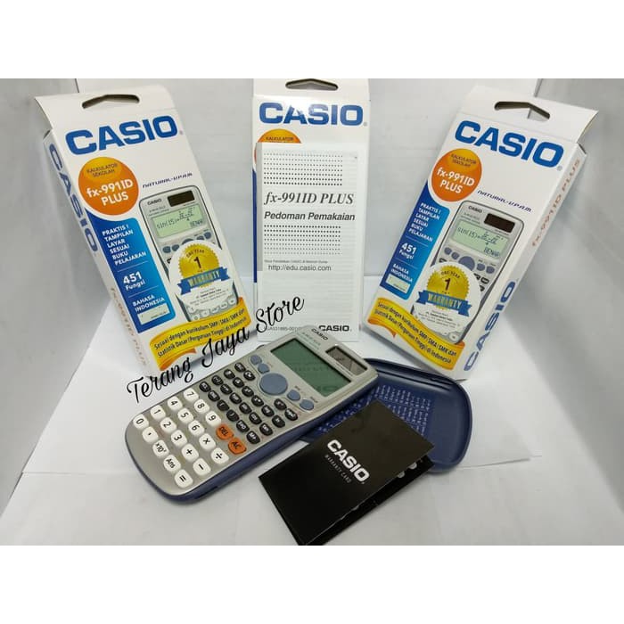 

Kalkulator Scientific Casio FX-991 ID PLUS Casio FX-991ID PLUS