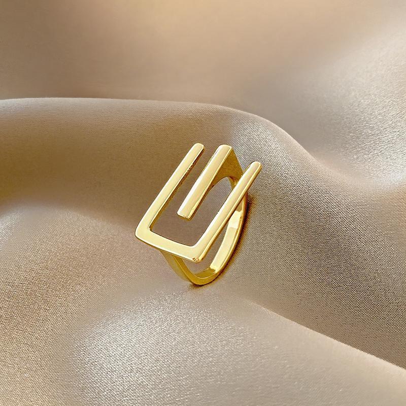 ♡Source Buku Literatur Dalam Bahasa Mandarin♡Cincin Model Terbuka Gaya Retro Eropa Amerika Untuk Wanita