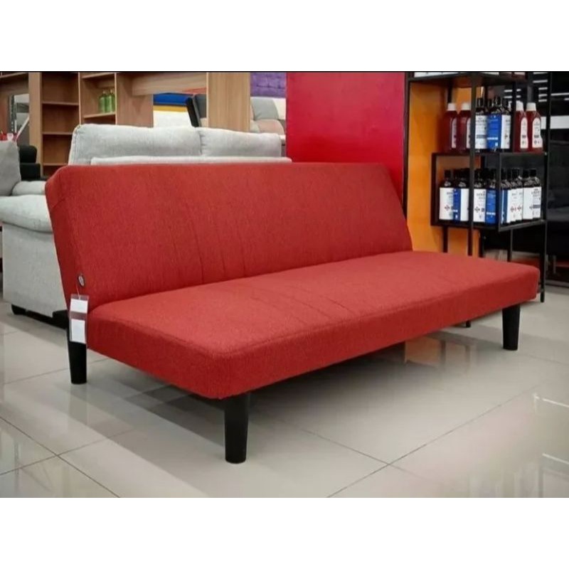 GRATIS ONGKIR - MAURA SOFABED INFORMA MERAH, SOFA BED MURAH