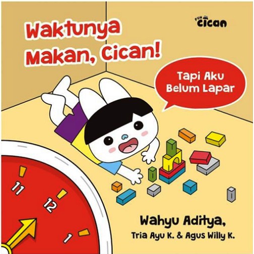 [Mizan Surabaya] Seri Fun Cican Waktunya Makan, Cican Boardbook
