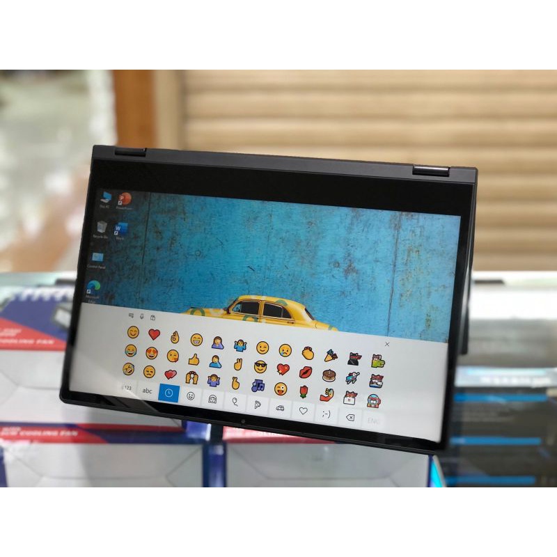 Laptop leptop second seken LE C340  AMD RYZEN RAM 8GB DDR4 SSD 256 LAYAR TOUCHSCREEN LIKE NEW BANGAT SEPERTI BARU MULUS desain Gaming Programmer bergaransi  resmi 1Tahun bisa dilipat diputar 360 derajat