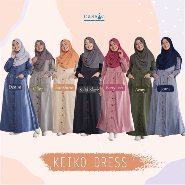 KEIKO DRESS BY CASSIE