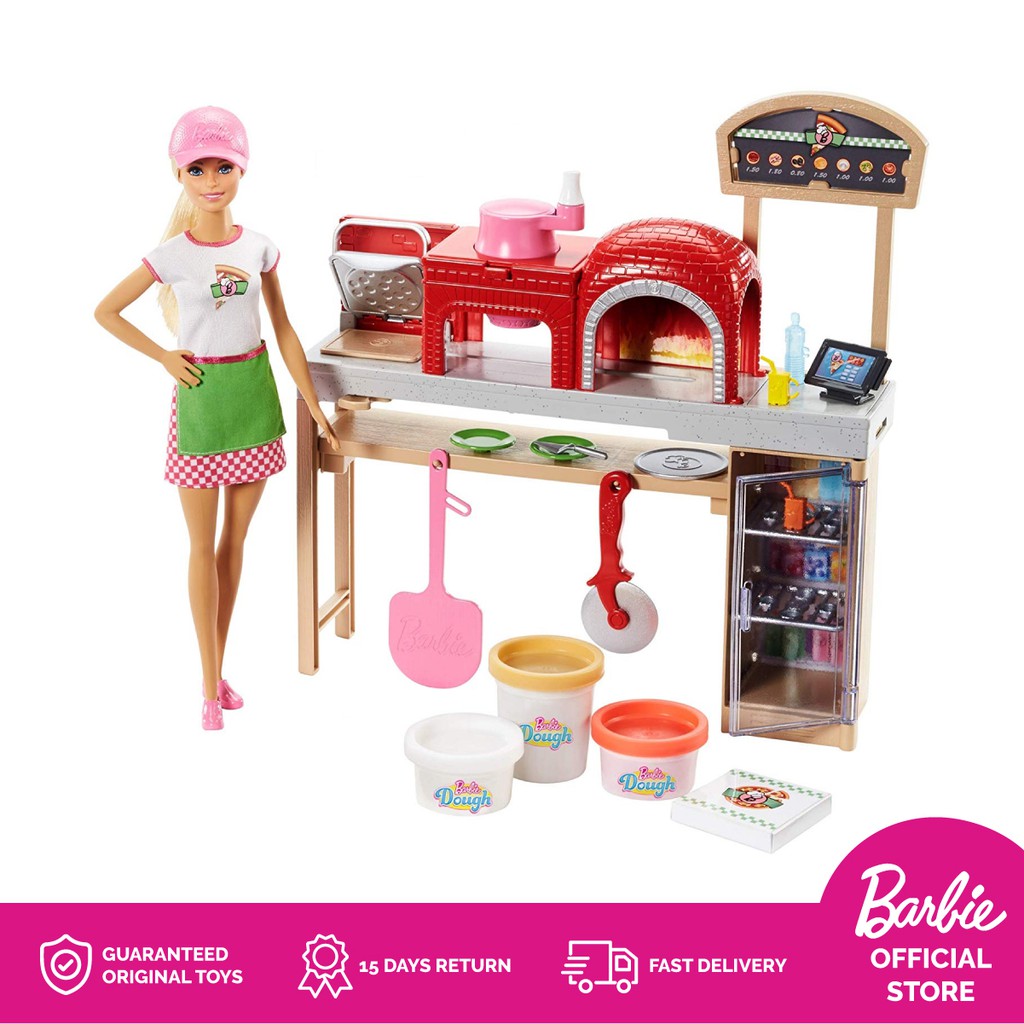 barbie bbq playset