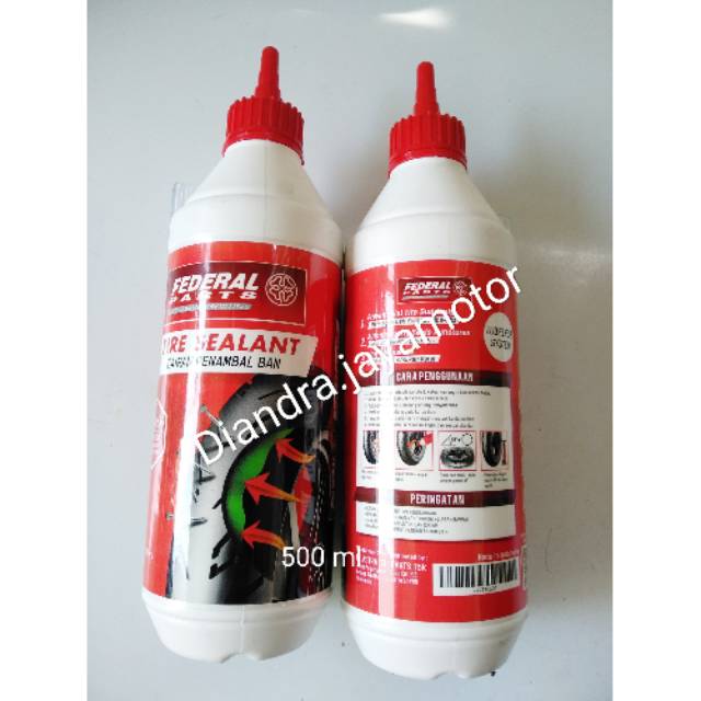 Cairan ban tubles / anti ranjau UK.500 ml (besar) for semua ban tubles motor &amp; mobil