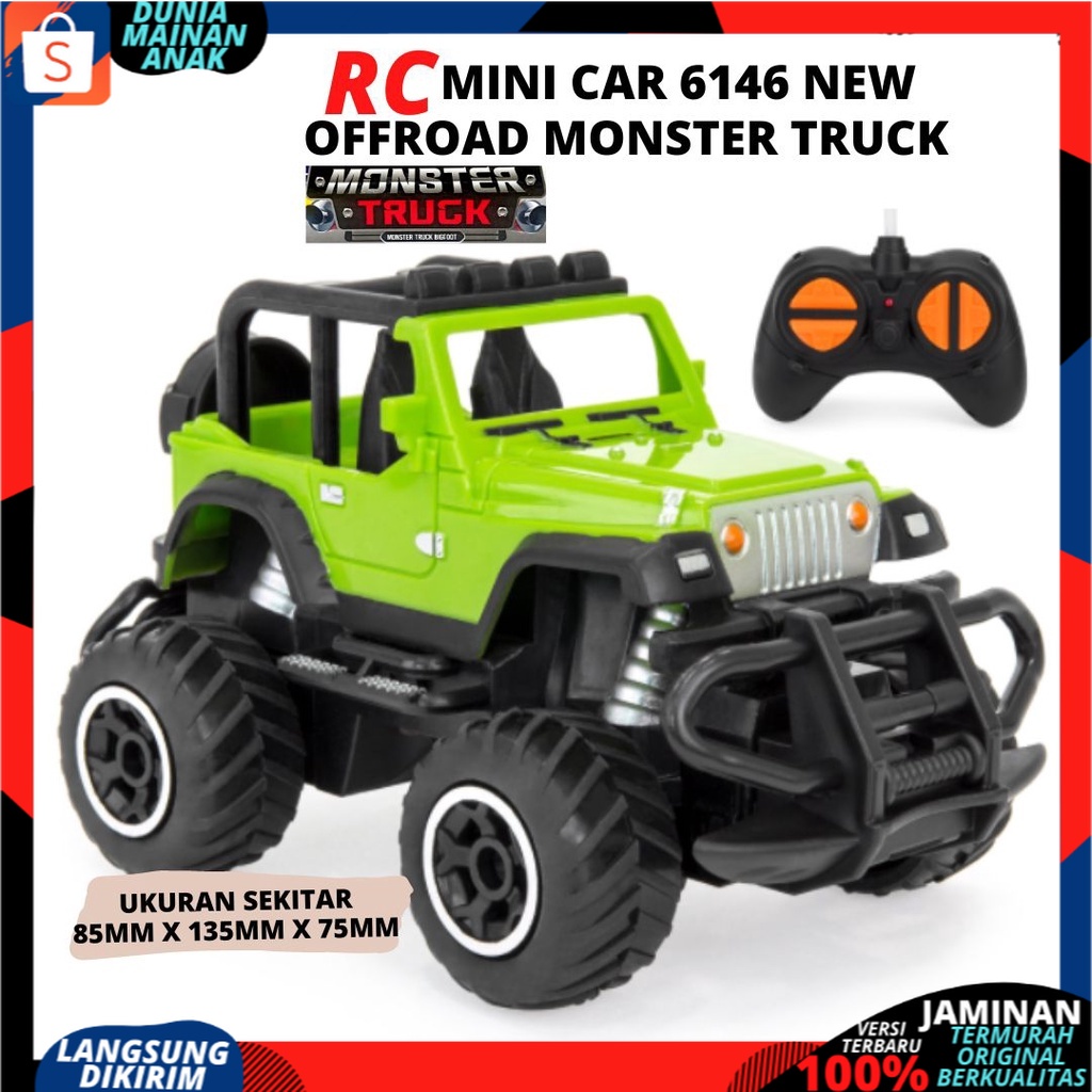 Mobil Remote Control RC Car 6146 New Version  Model SUV dan Jeep Remot Kontrol  Unik Tahan Banting