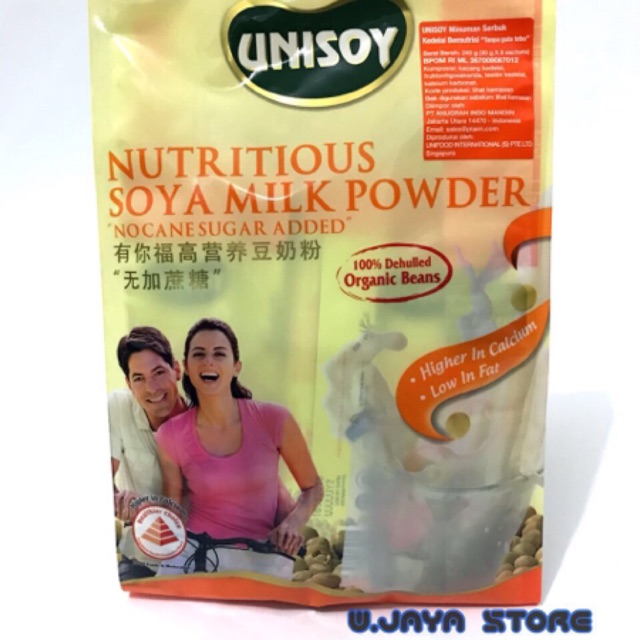 UNISOY Nutritious Soya Milk Powder (No cane sugar added)