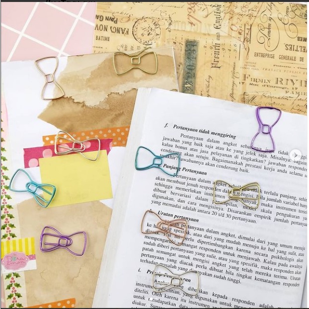 

[GSB OFFICIAL] Paper Clips Jepitan Kertas Planet, Pita, Lumba-lumba, Kaktus