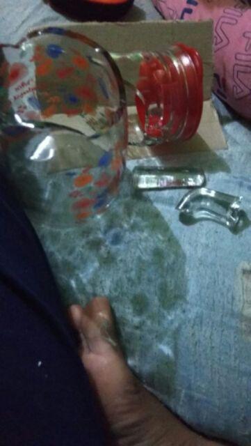 Drink Set Kaca Lazetta/drink Set Kaca/teko Teh/teko Gelas Unik/drink Set Lazetta