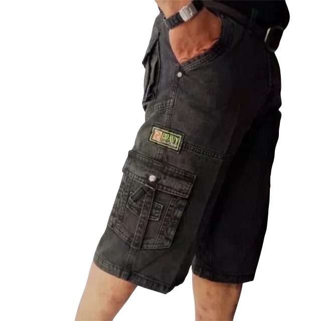 Celana Cargo Pendek Pria D.KARVER Kargo Tactical Army Loreng kARGO kEMPOL