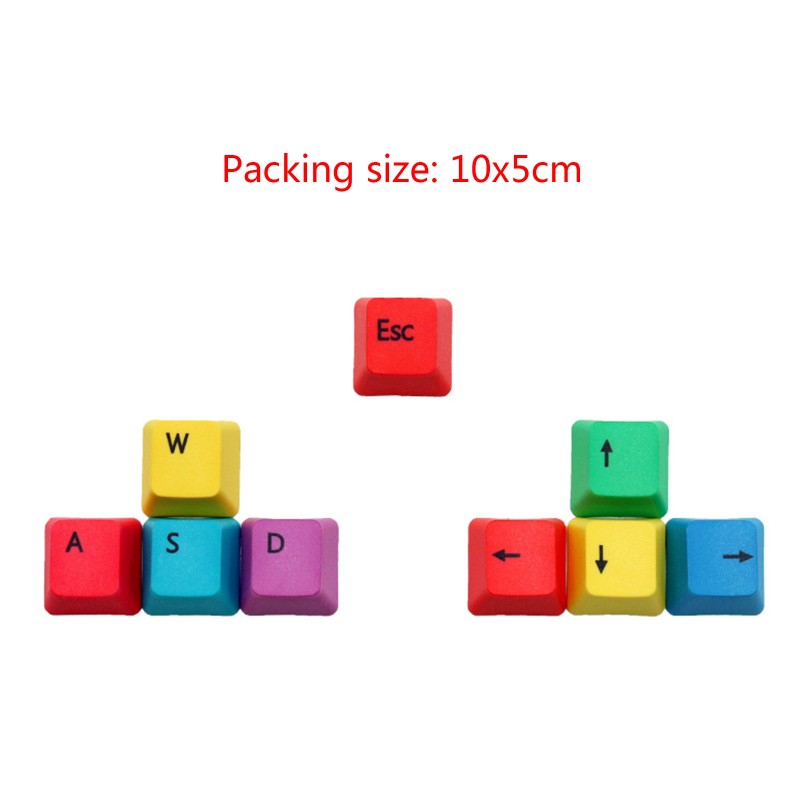 Vivi Keycap Keyboard Mekanik Oem Profile Pbt Rgby Modifikasi Dengan 9 Tombol