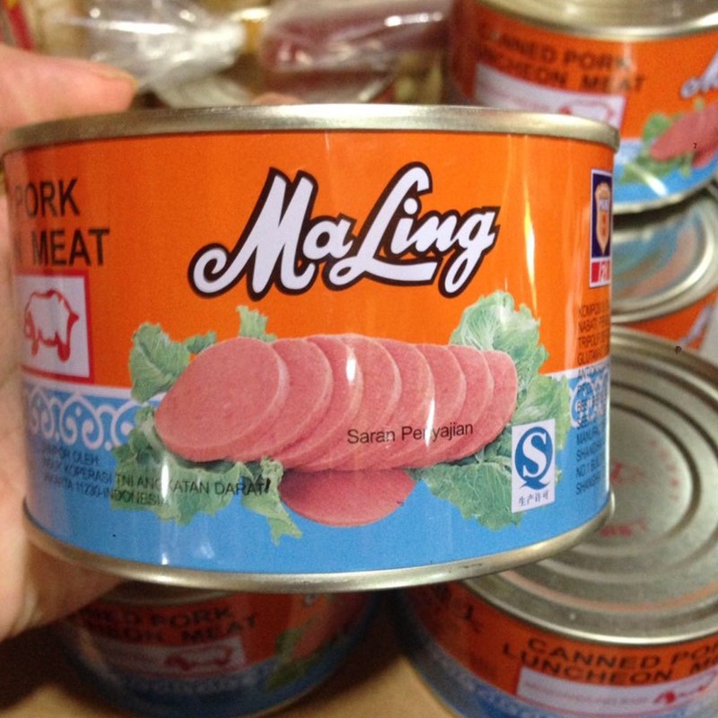 

QH TTS MALING PORK LUNCHEON MEAT 397gr - DAGING BABI OLAHAN (NON HALAL)