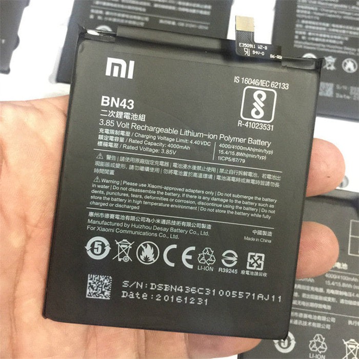 Battery / Baterai Xiaomi Redmi Note 4x BN43 / BN 43 Original