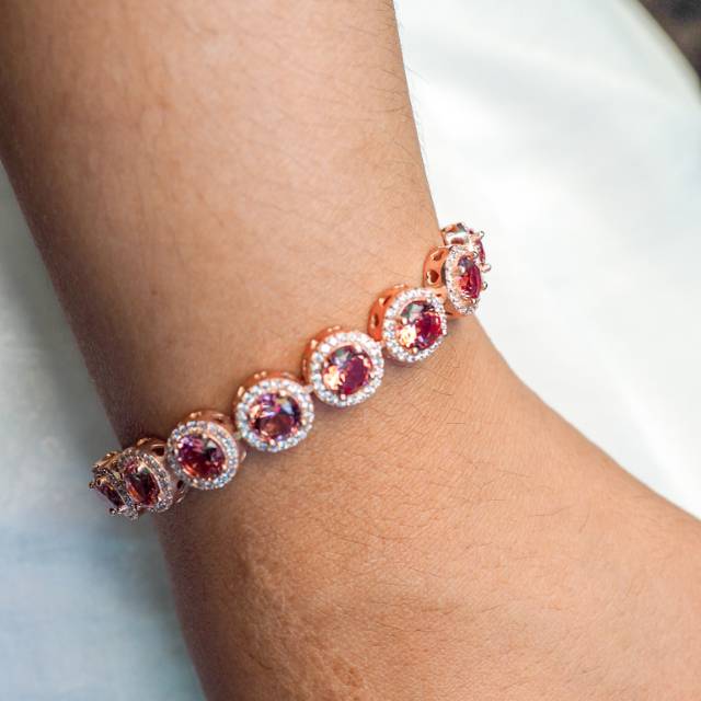 Gelang Zultanite Silver 925 Karat Asli Turki