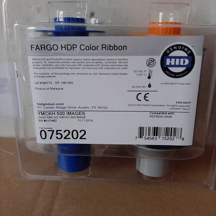 Ribbon Fargo HDP 5000 PN 075202