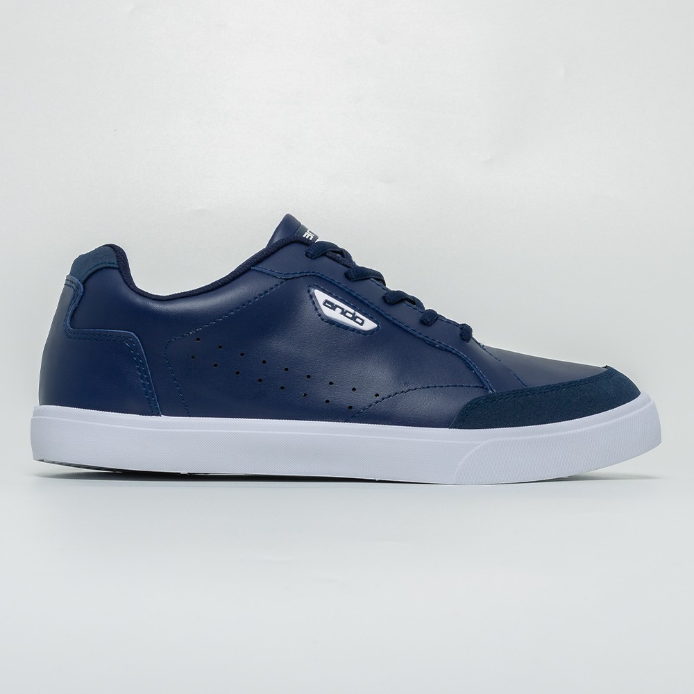 Ando Official Sepatu Sneakers Ben Pria Dewasa - Biru Tua
