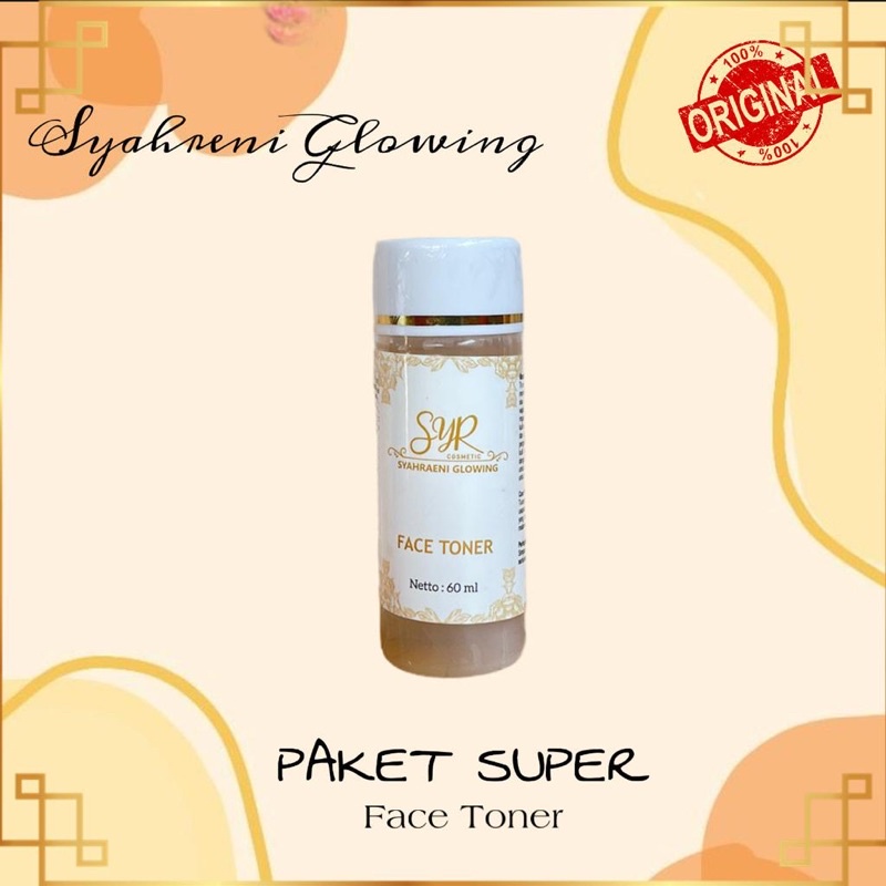 BISA (COD) ECER FACETONER SUPER SYAHRENI