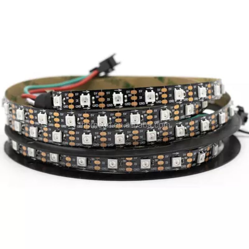 Led strip RGB WS2812b WS2812 5v 5m 60led/m ip20 indoor Led Rapat