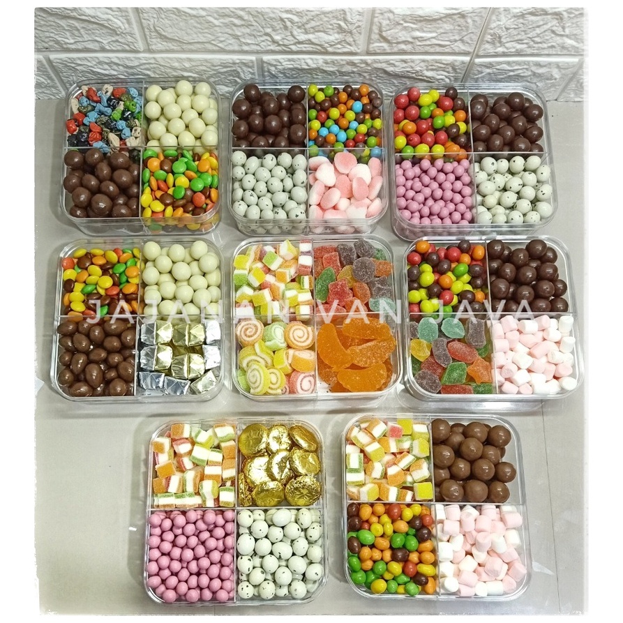 

Paket Coklat Sekat 4 / Coklat Lagie / Parcel Lebaran Coklat Delfi Lagie