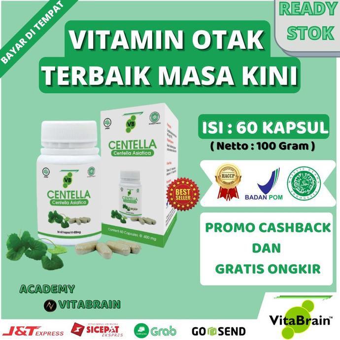 PROMO Cashback 5% Vitabrain VB Centella //100% ORIGINAL Lc