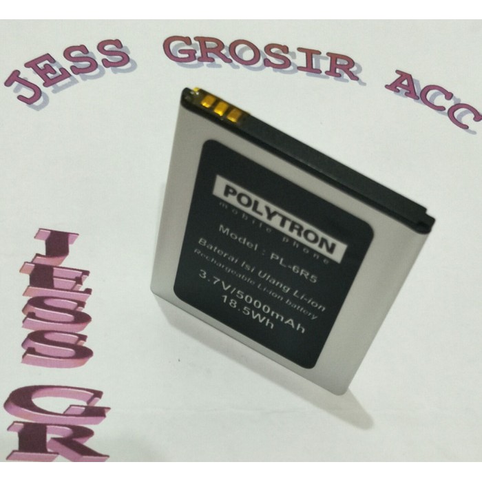 Baterai Battery Double power Polytron PL-6R5 , W2430 , Wizard Twins