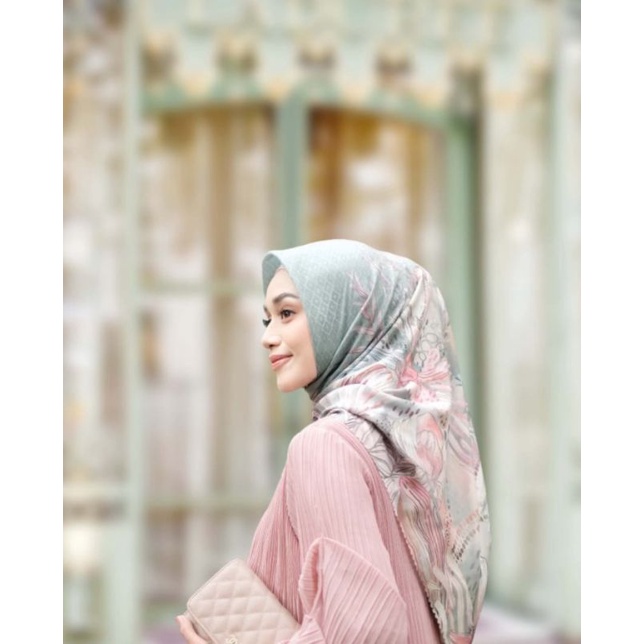 BOHEMIAN SCARF - ROMANTIC SAGE MINT VANILLAHIJAB VANILLA HIJAB
