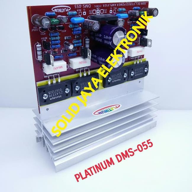 Super Grosir KIT POWER OCL STEREO 300W PLATINUM DMS 055 DMS-055 DMS WATT TR SANKEN II PLUS PSU AMPLI