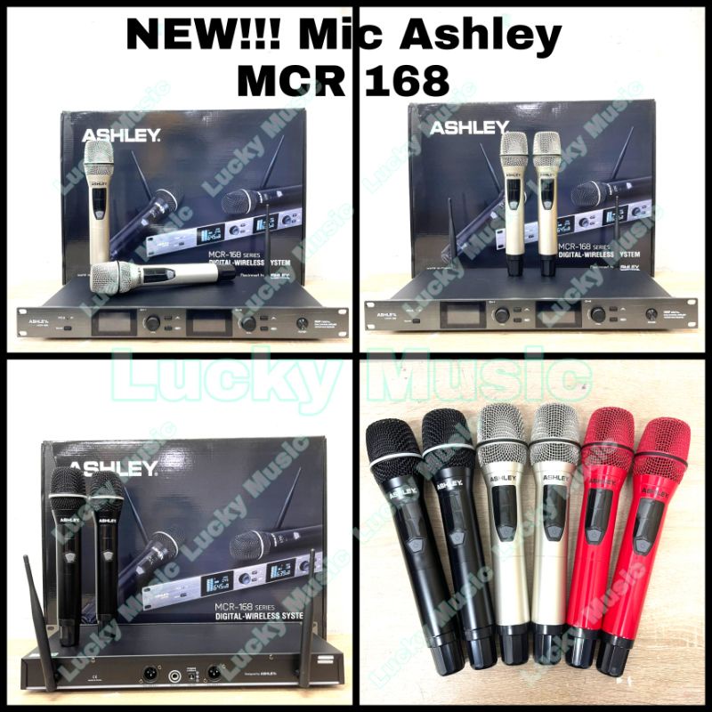 Mic wireless Ashley MCR 168 ORIGINAL Mic Ashley New mcr168