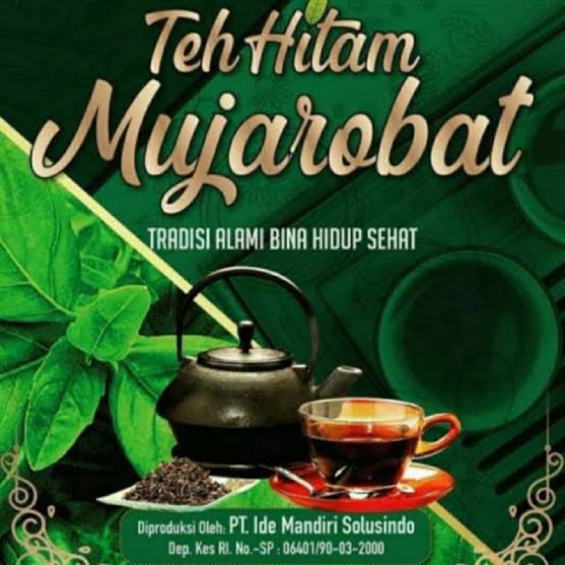

Teh Hitam Mujarobat sehat untu kolesterol diabetes dan asam urat