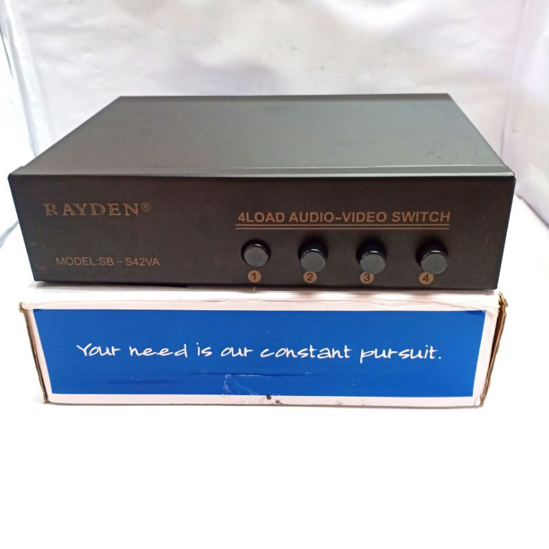 Rayden 4load video audio Switch (besi)