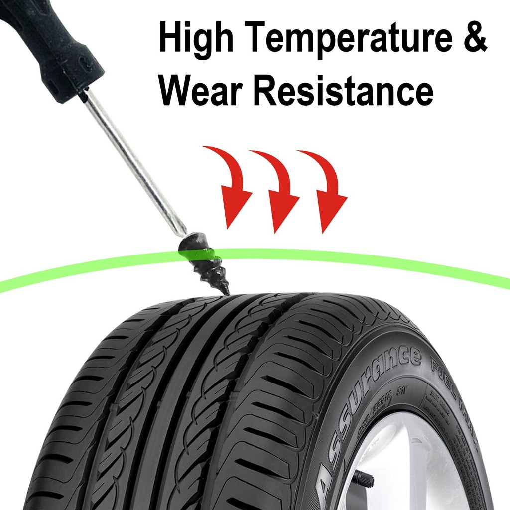 SKRUP PAKU TAMBAL BAN tubles Vacuum Tyre Repair Nail Tire Repair Tubeless Rubber Nails LEM BAN TUBBLES ori