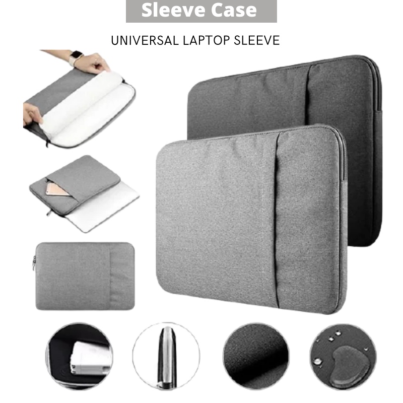Canvaslife 15 inch Sapphire Blue Sky 360° Cushion Protective Waterproof Laptop Case Bag Sleeve with Handle for 15 inch-15.6 inch Laptop 