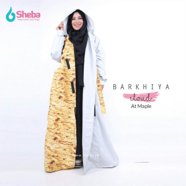 Jas hujan wanita/rain coat/jas hujan muslimah/ jas hujan gamis/jas hujan kimono by SHEBA