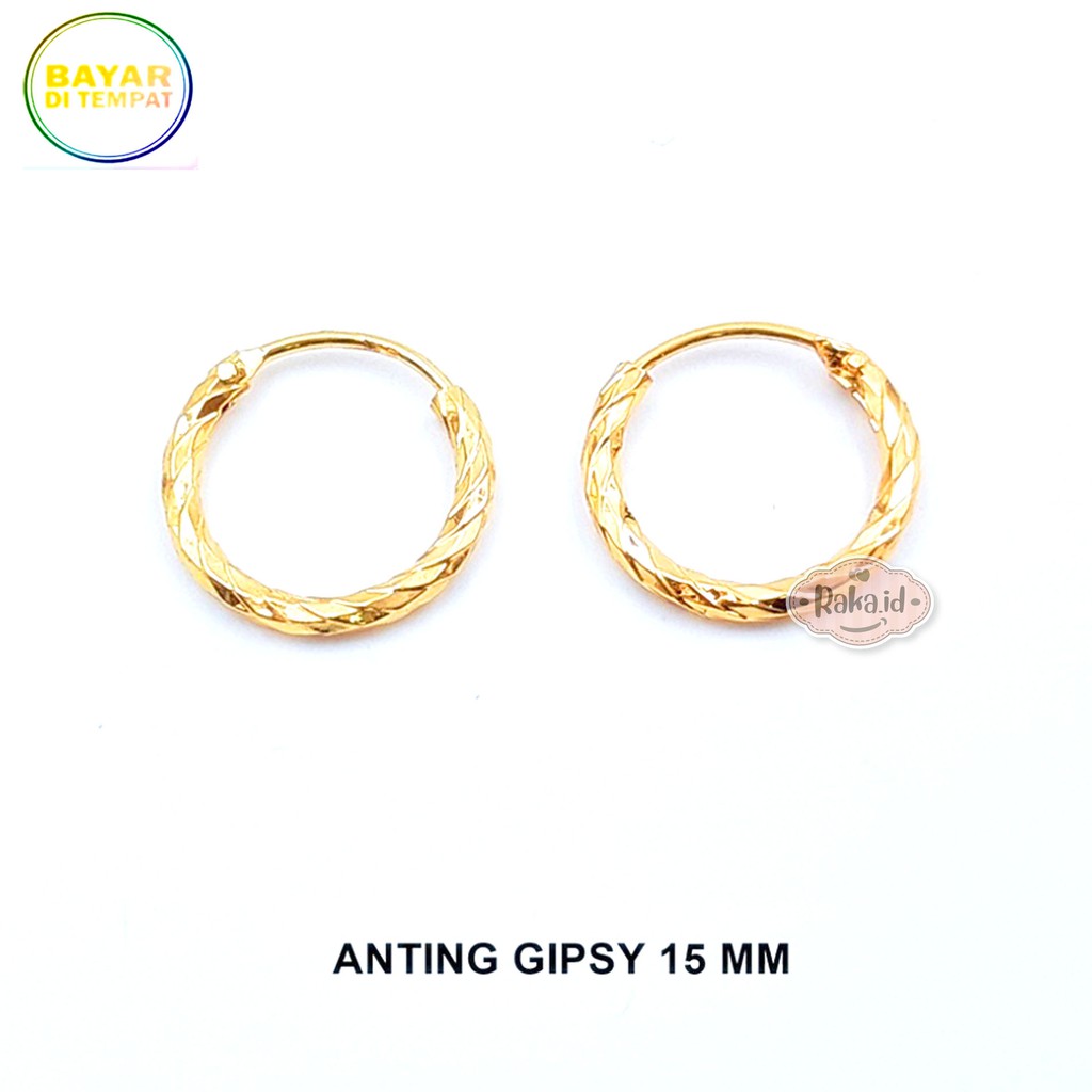 RAKA Acc - Anting Clip / Klip / Anting Dewasa Gipsy Xuping Meilyn Perhiasan Aksesoris Wanita 484