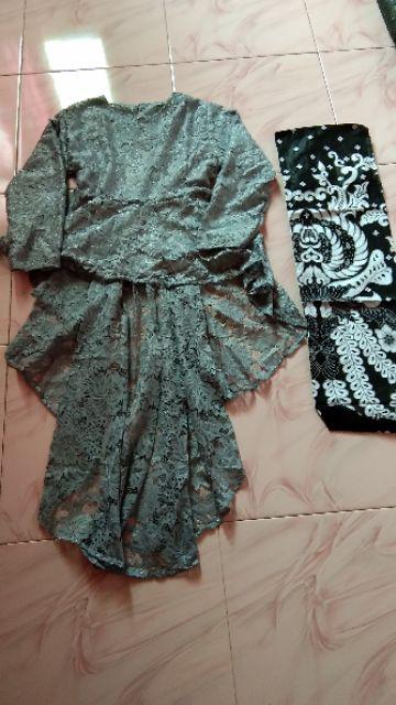 Tasyananu_batik Barina Brukat Set/brokat Pinguin Barina