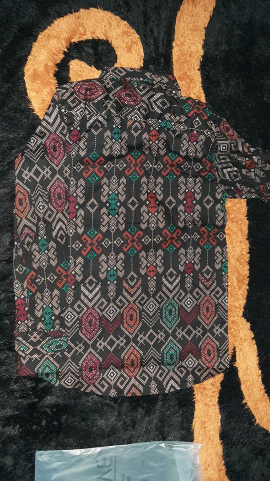Kemeja Lengan Panjang Batik Songket