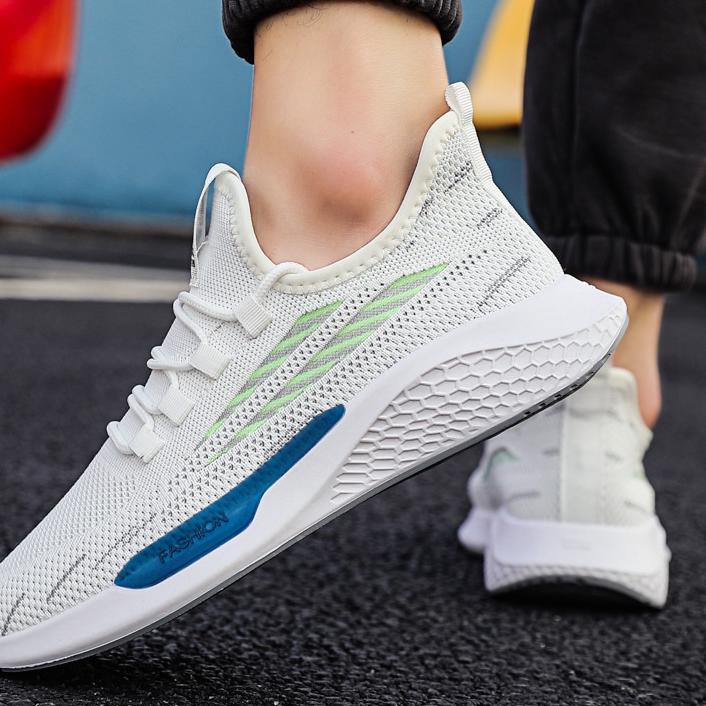 ✰ WAADOO Sport Shoes Pria PS05 Sepatu Running Olahraga Putih ♪