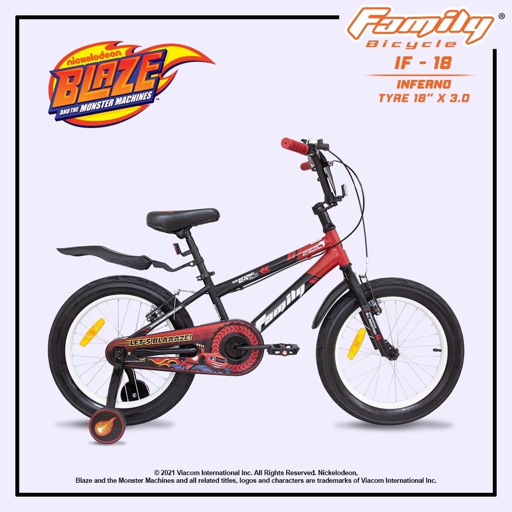 SEPEDA BMX 18" FAMILY INFERNO