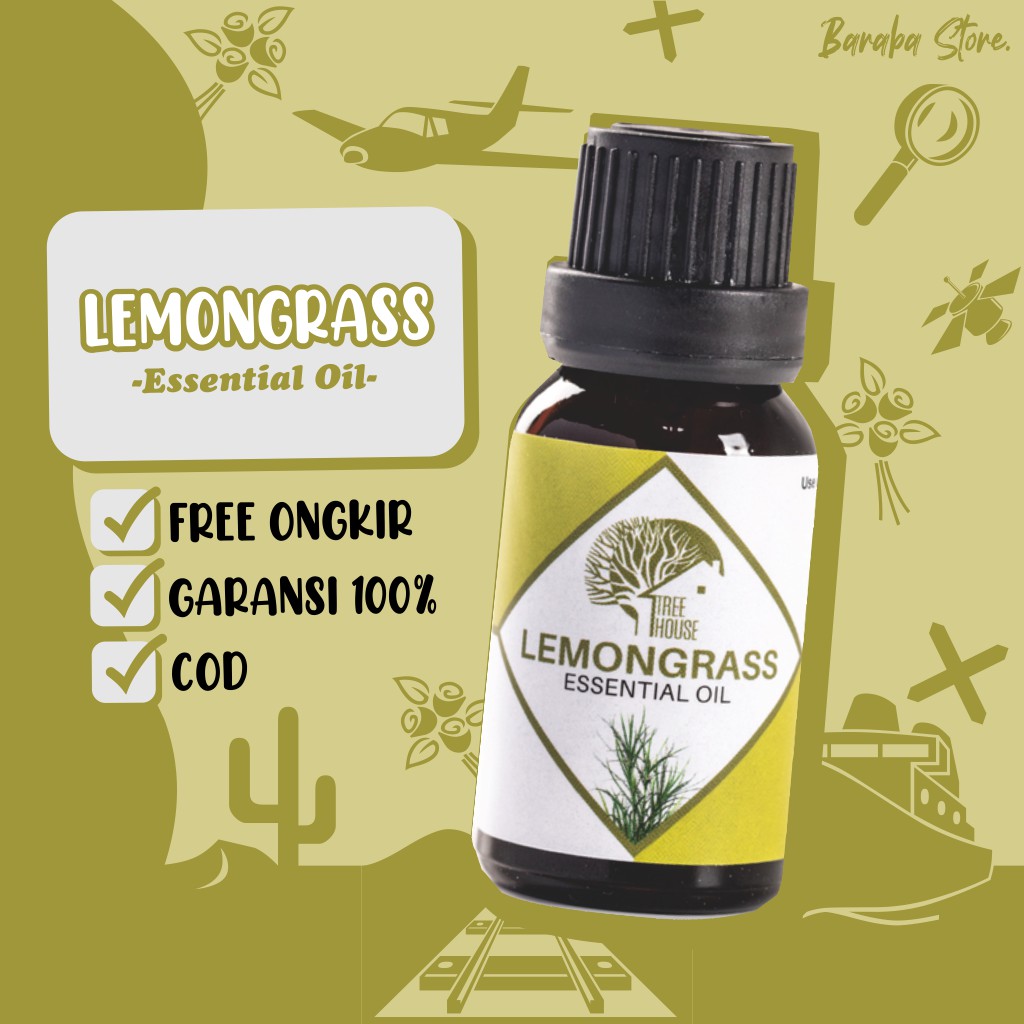 Essential Oil - 15ml By Tree House - Aromatherapy - Aromaterapi - Untuk Diffuser / Humidifier Lg