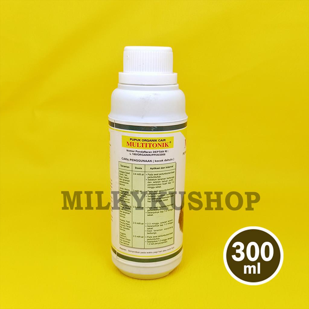 PUPUK ORGANIK CAIR MULTITONIK SEMUA JENIS TANAMAN 300 ML