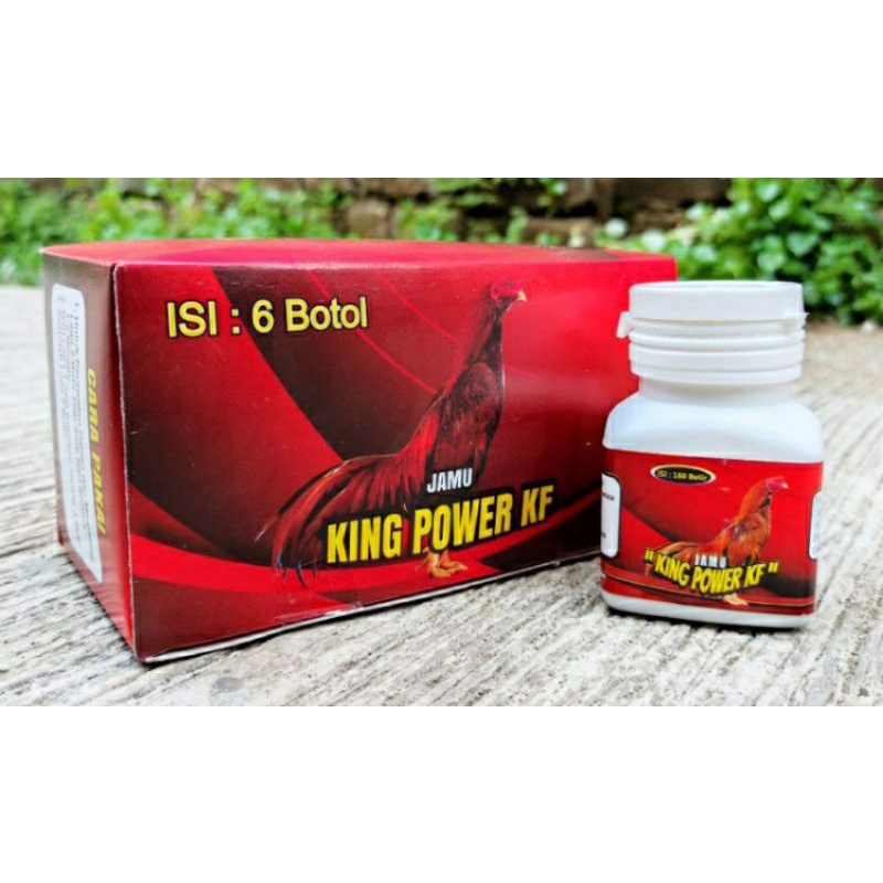 JAMU AYAM KING POWER KF ISI 160 BUTIR HERBAL