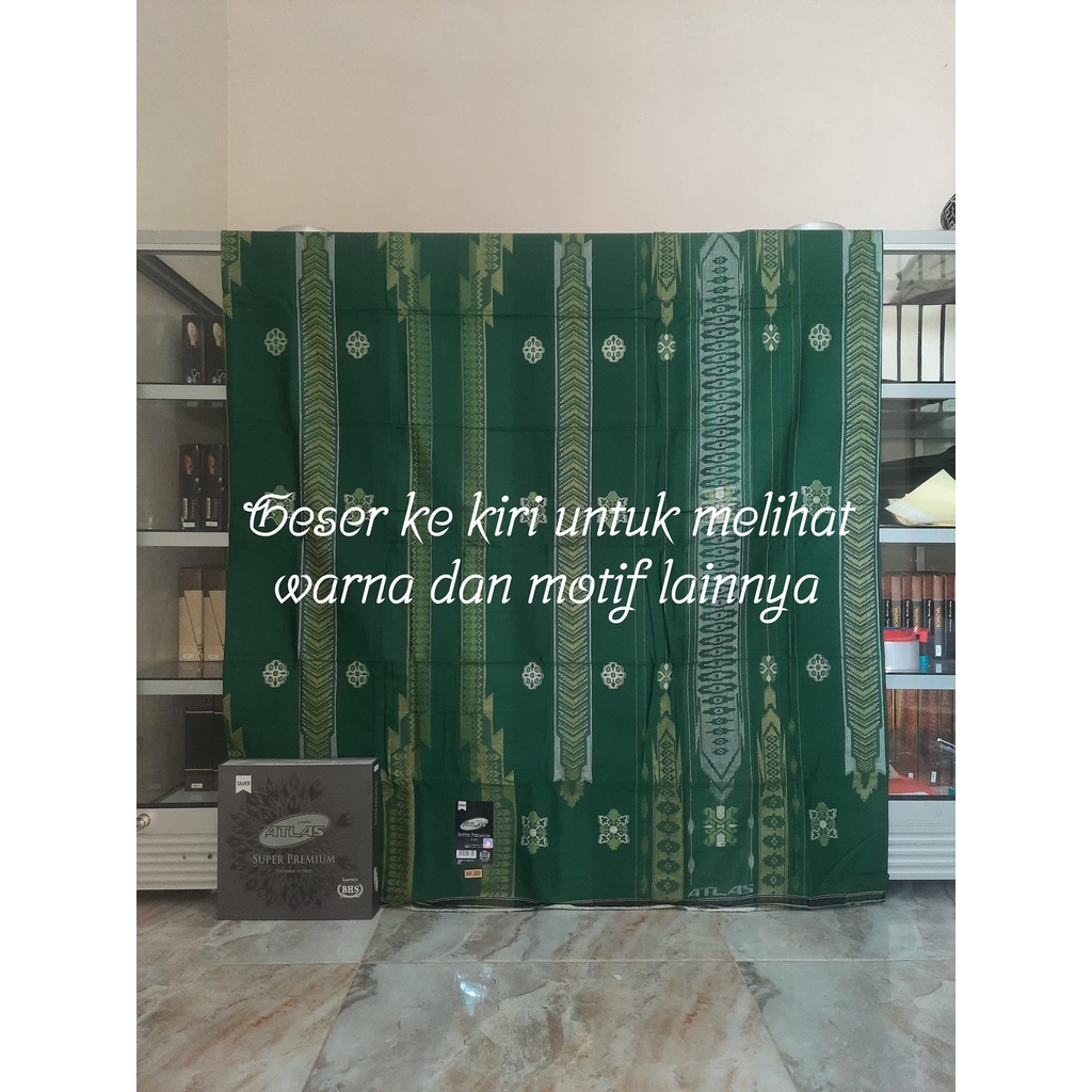 Sarung Atlas Super Premium 955 Silver (Supported By BHS)