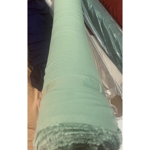 Kain Rayon Twill Polos (100%Rayon) PREMIUM-Hijau Pastel