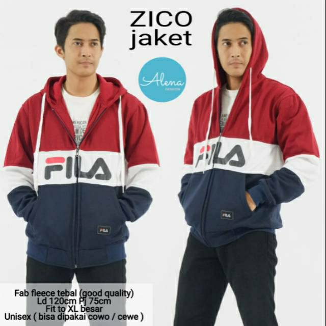 fila zip hoodie