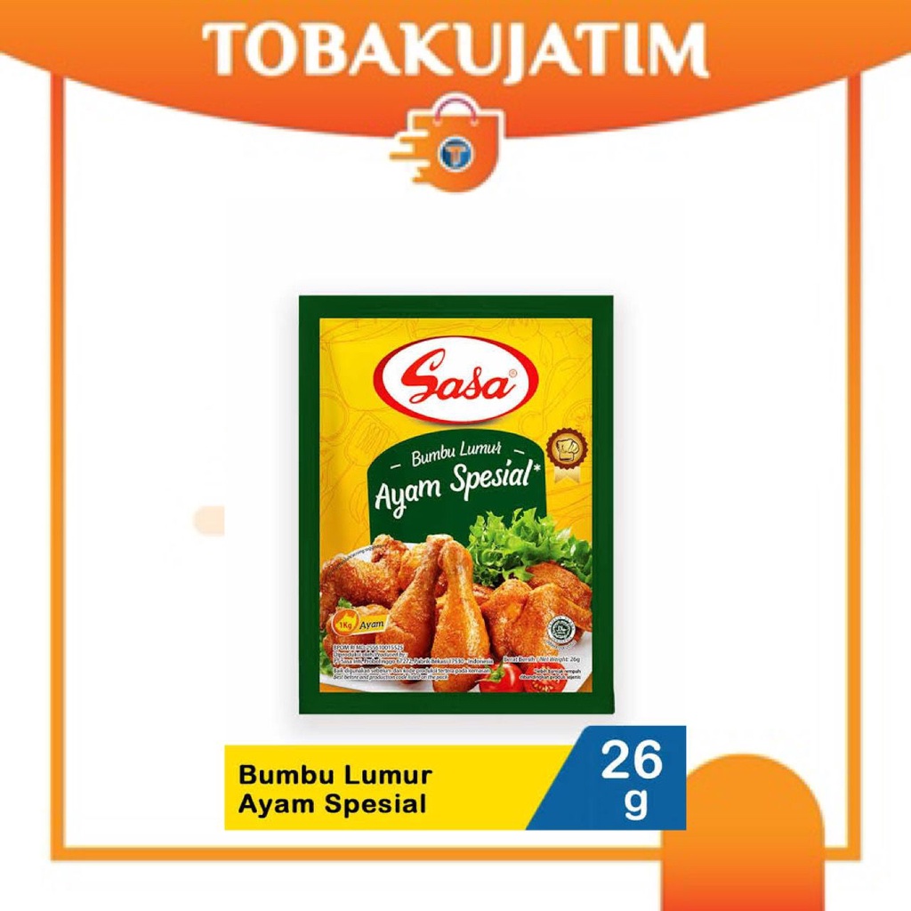 

Sasa bumbu lumur ayam spesial 26gr