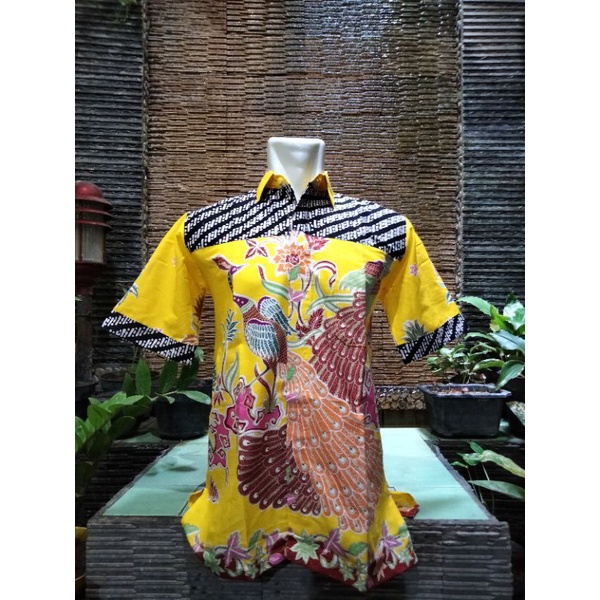 Hem Batik Pria Merak Bagus | Baju Batik Kerja Pria