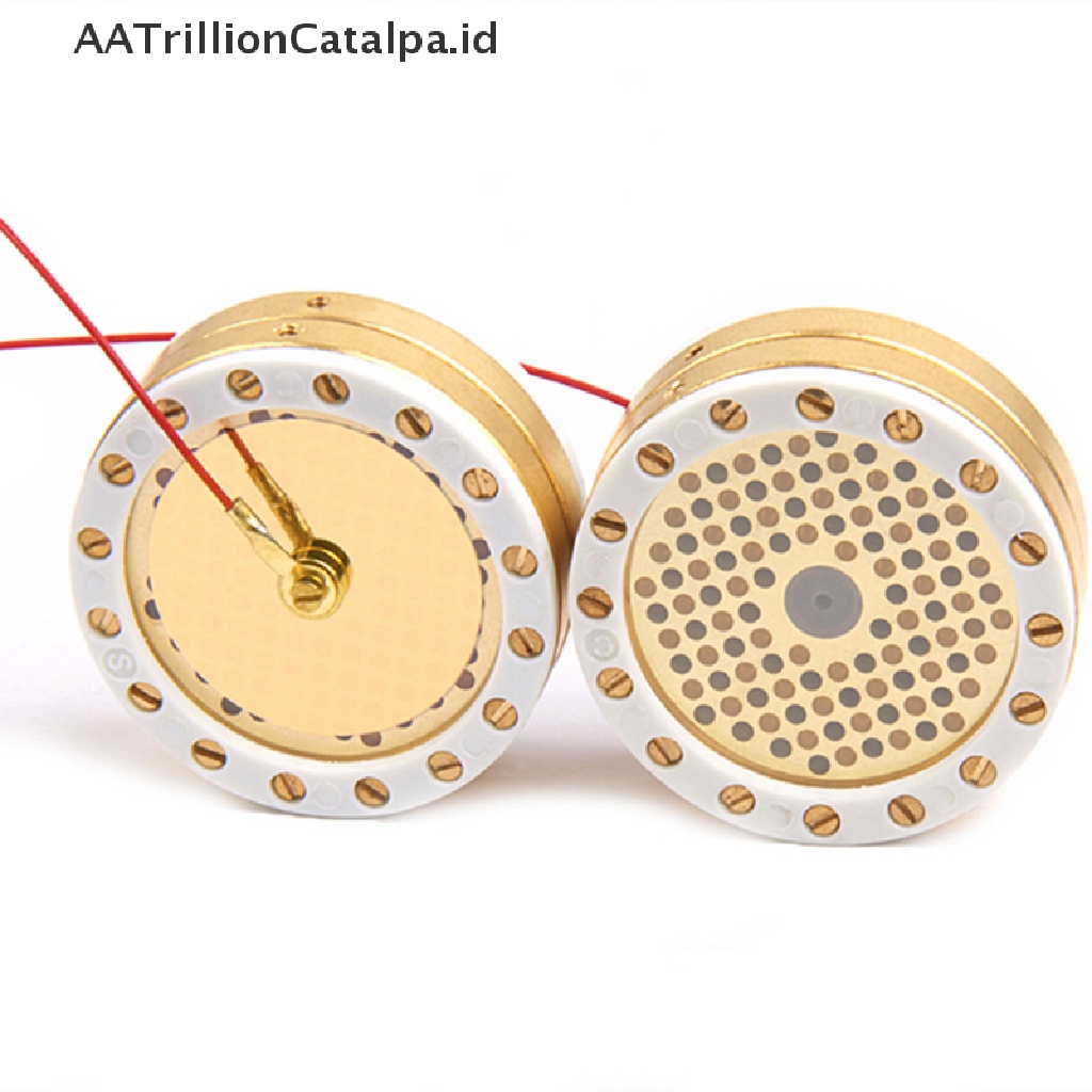 (AATrillionCatalpa) Kapsul Cartridge Inti Mikrofon Kondensor Diafragma Besar 34mm Untuk Rekaman