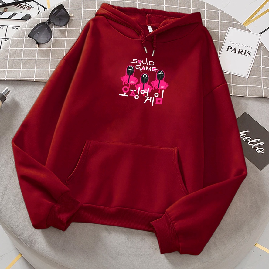 Sweater anak perempuan squid game KIDS sweter anak cowok cewek murah